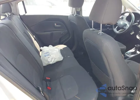 2014 Kia Rio Lx из США, поврежденный, VIN KNADM4A38E6419639